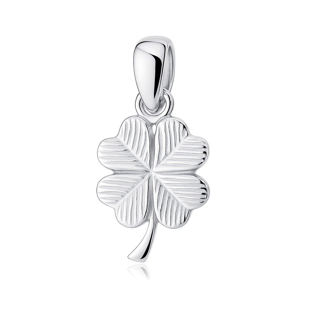 Pandantiv argint trifoi cu 4 foi DiAmanti KS0132-DIA Pandantiv argint trifoi cu 4 foi DiAmanti KS0132-DIA